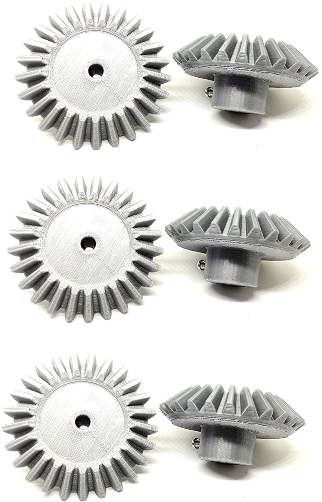 Plastic bevel gears