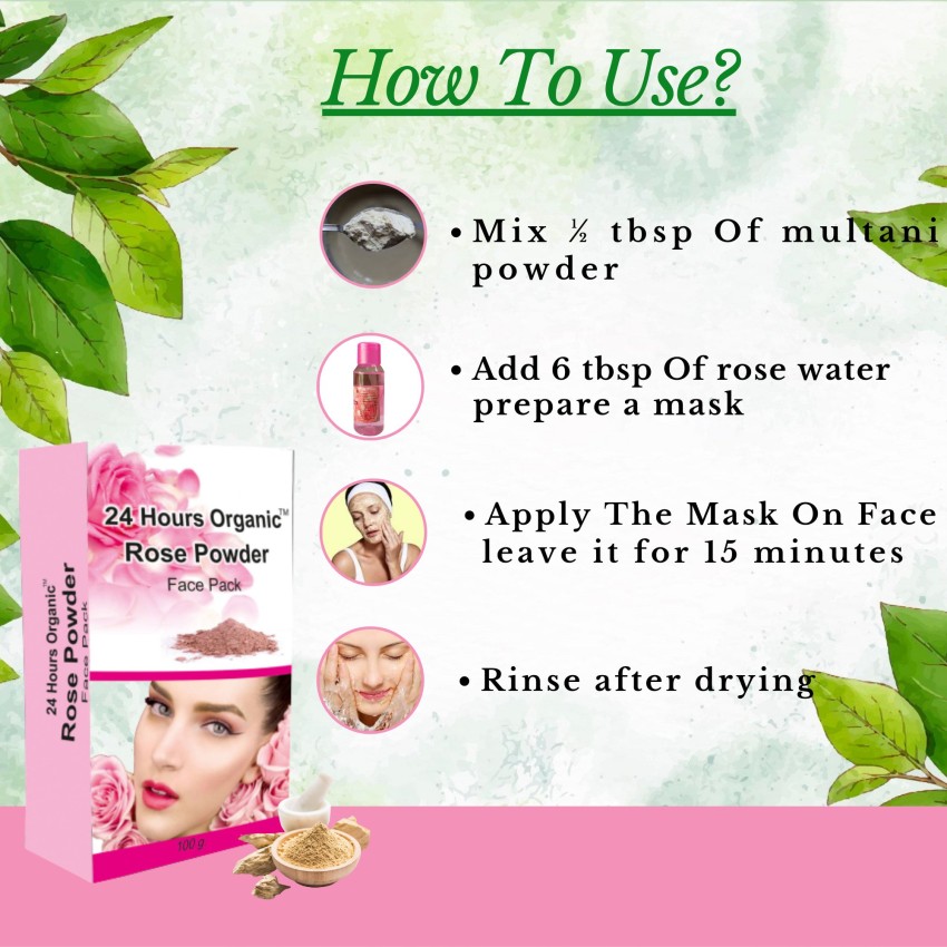 How to use rose petal powder on my face - Quora