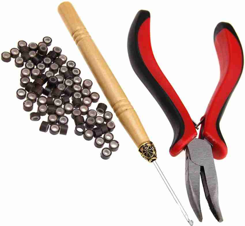 Neitsi Hair Extensions Pliers 2PCS, Hair Extensions Tools Microlinks Pliers  Extension Bead Tool Hair Extension Tools
