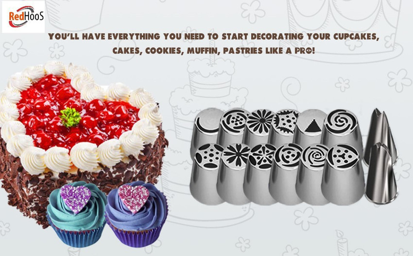 Flower nozzles for cake decorating best sale