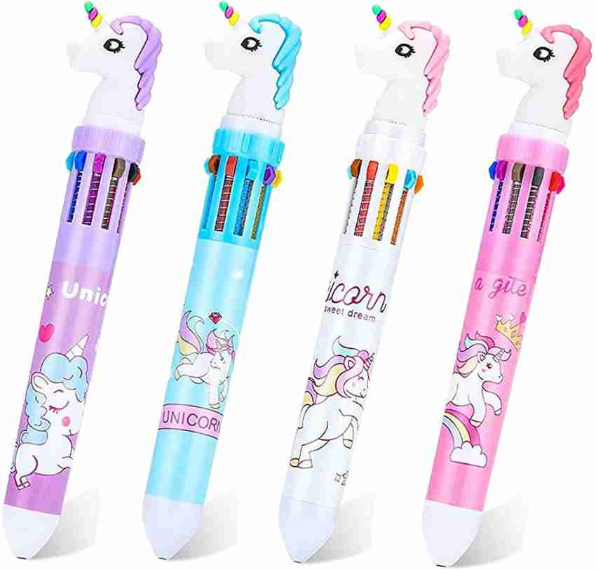 School Unicorn Pens Writing, Multi Color Pen Unicorn