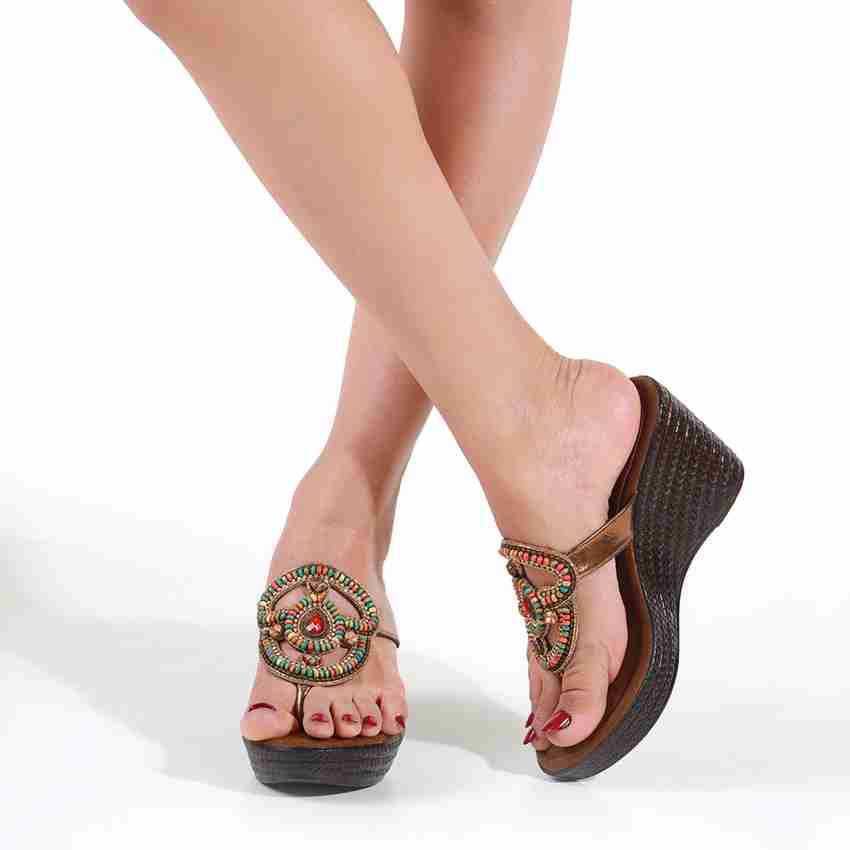 Neutral wedge sandals cheap