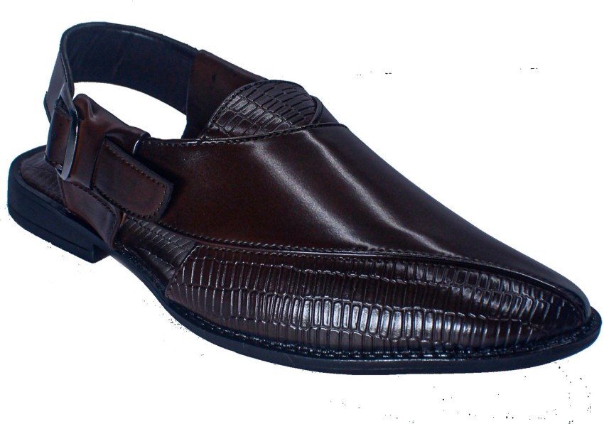Gorav Brand Boys Mojari Jutti Ethnic Casual Pathani Sandal Loafers Shoes  Veet Bantu10 Brown  RAJASHOES