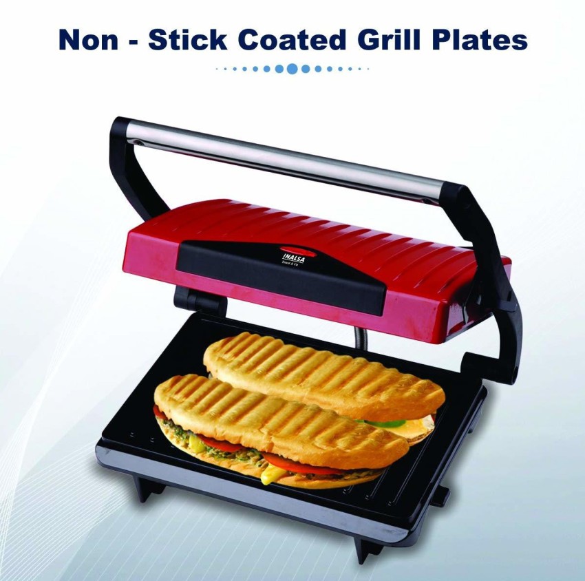 NOVA 2 Slice Panni Grill Sandwich Maker Grill, Toast Price in India - Buy  NOVA 2 Slice Panni Grill Sandwich Maker Grill, Toast Online at