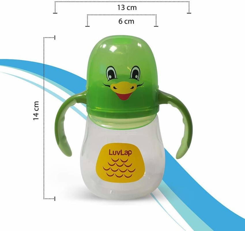 Luvlap Giffy Sipper for Infant/Toddler 300ML, Anti-Spill Sippy Cup