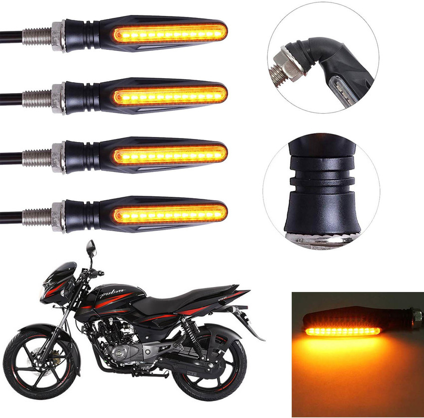 Vagary Front Rear LED Indicator Light for Bajaj Pulsar 150