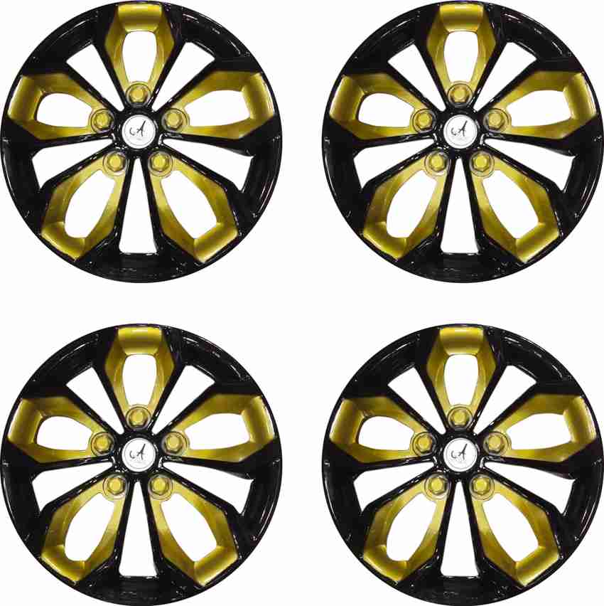 Gold wheel clearance covers