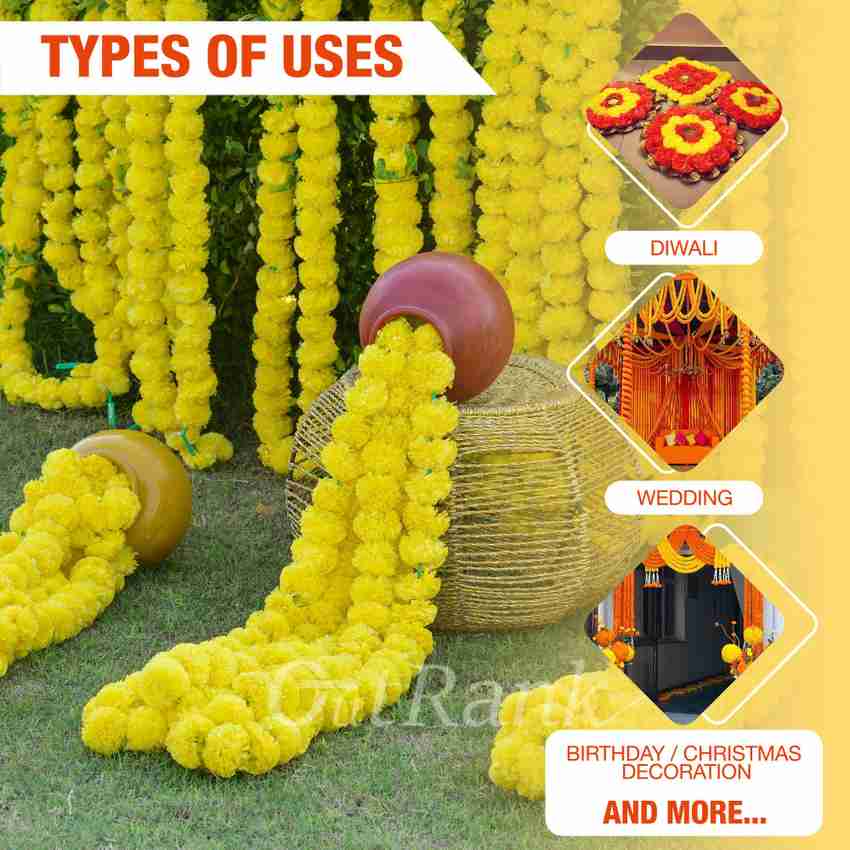 Marigold artificial new arrivals flowers
