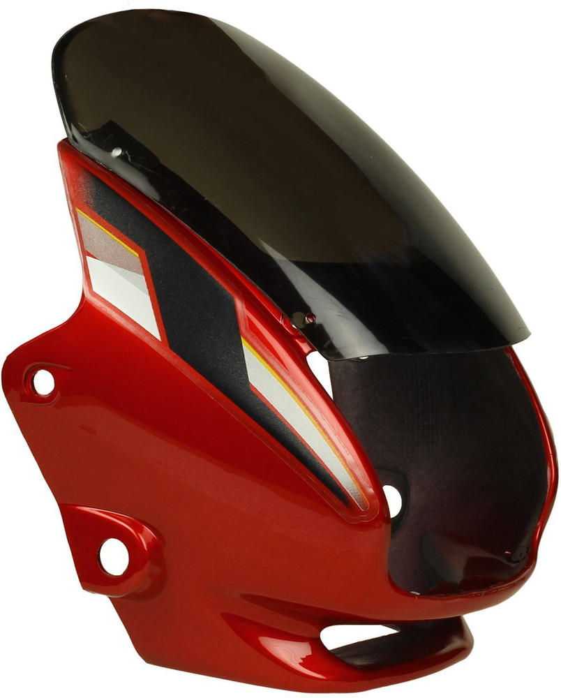 Super splendor visor best sale red
