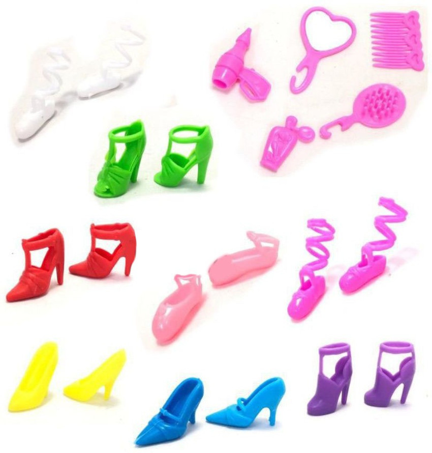 Barbie doll with shoes and accessories on sale