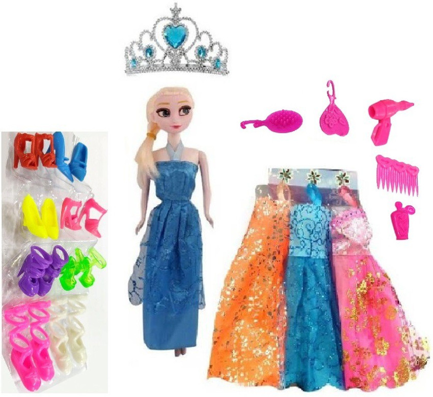 Princess doll dresses sales