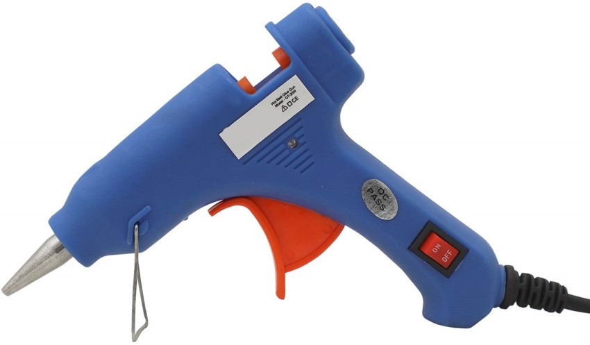 Uxcell Mini Hot Glue Sticks for Glue Gun 0.27-inch x 4-Inch Blue 12pcs | Harfington, Blue / 12pcs