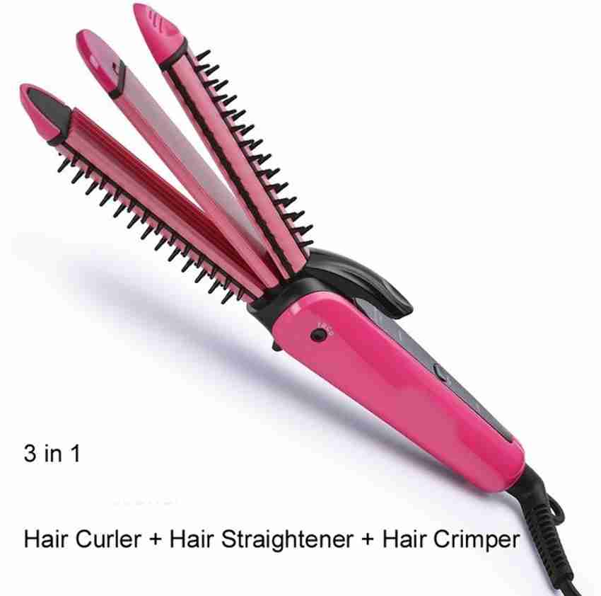 Moonlight 8890 NHC BRANDED HAIR STYLER FOR GIRS IN BEST PRICE NHC8890 Hair Straightener Moonlight Flipkart