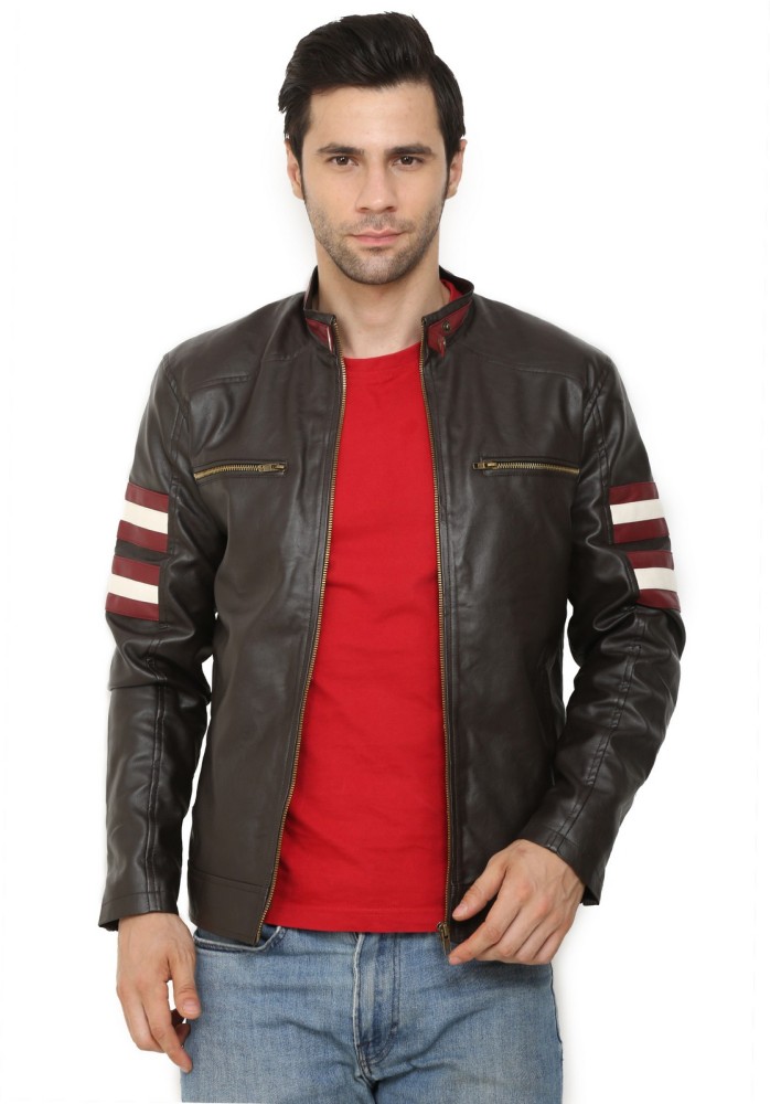 lambency leather jacket