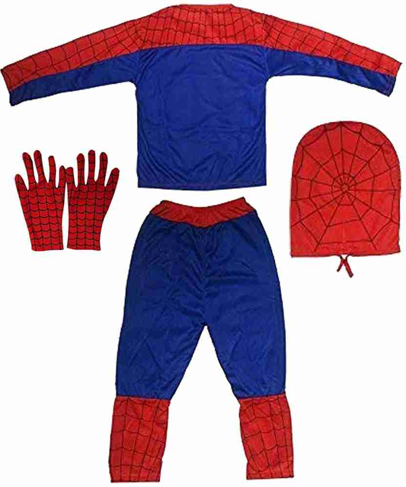 Buy Vritraz Kids Modern Spiderman Halloween Fancy Dress Outfit - S Online  at Best Prices in India - JioMart.