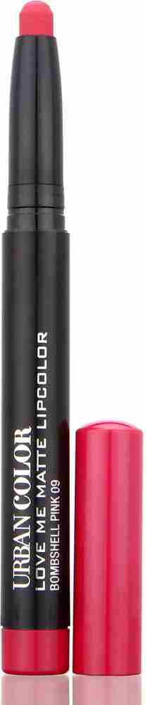 URBAN COLOR Love me matte lip color BOMBSHELL PINK pack of 2