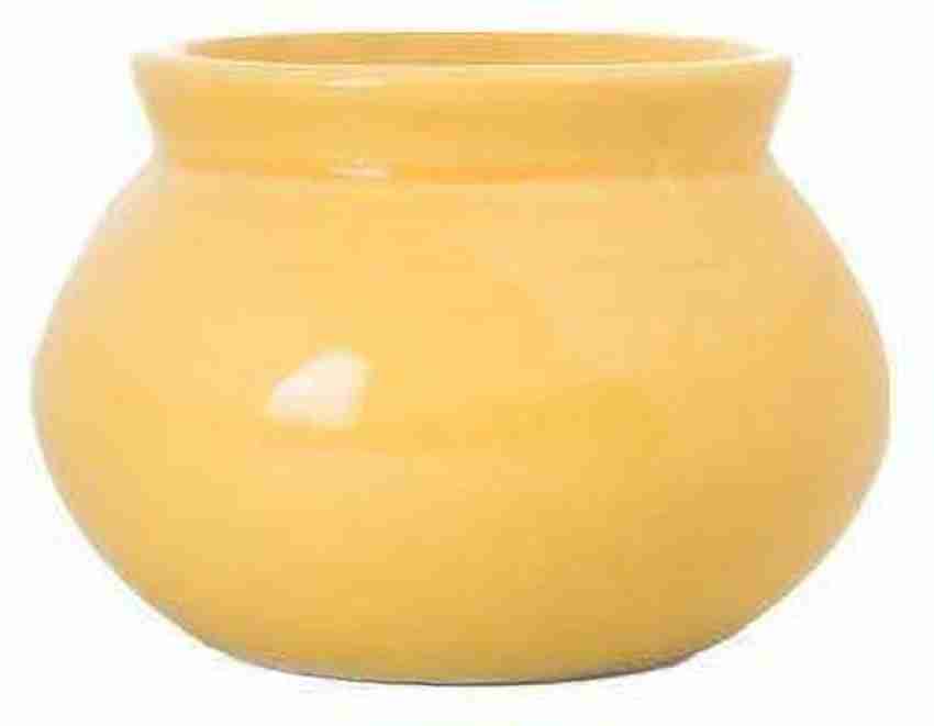 Kunda Matki Ceramic Pot Planter, For Decoration, Size: Medium