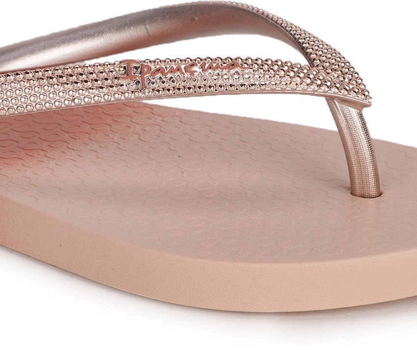 Ipanema rose discount gold flip flops