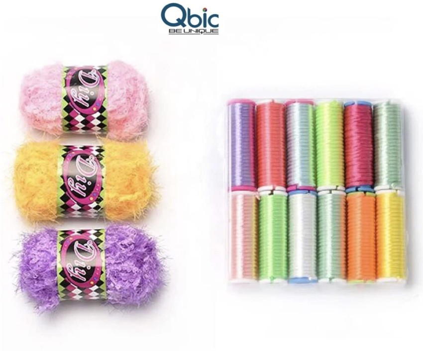 QBIC Ultimate Crochet Kit for Kids / DIY Knitting Kit for
