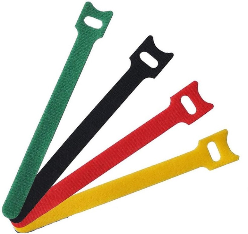 RPI SHOP - 64 Pcs Reusable Cable Ties , 6 Inch (150mm), Double Sided Hook & Loop  Wire Ties Nylon Hook & Loop Cable Tie Price in India - Buy RPI SHOP 