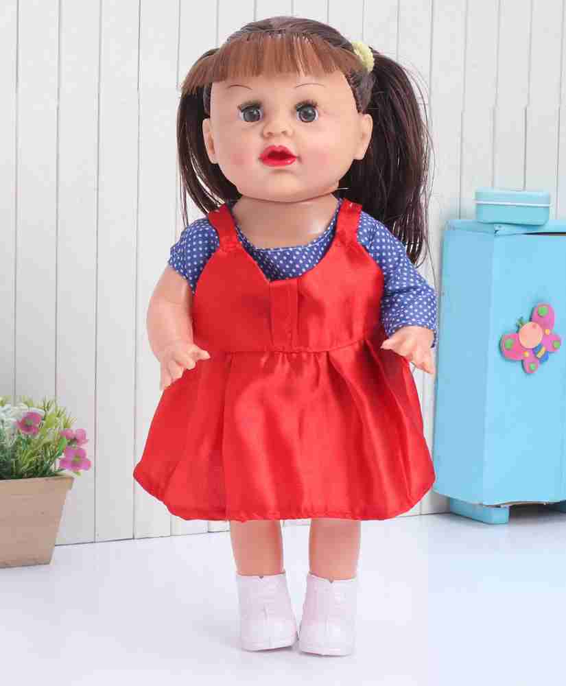 Speedage doll with Cute expression and stylish look for girls Cute and realistic expressions with 35cm height doll with Cute expression and stylish look for girls Cute and realistic expressions with