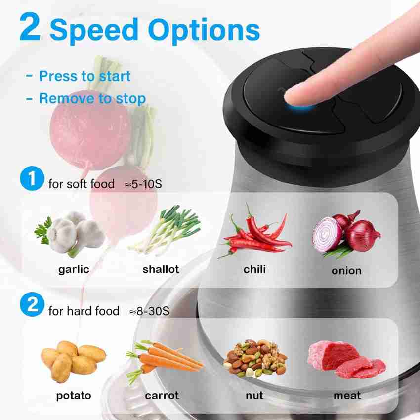 Zouli Tec Multi-Function Food chopper Vegetable blender Electric Meat  Grinder Price in India - Buy Zouli Tec Multi-Function Food chopper Vegetable  blender Electric Meat Grinder online at