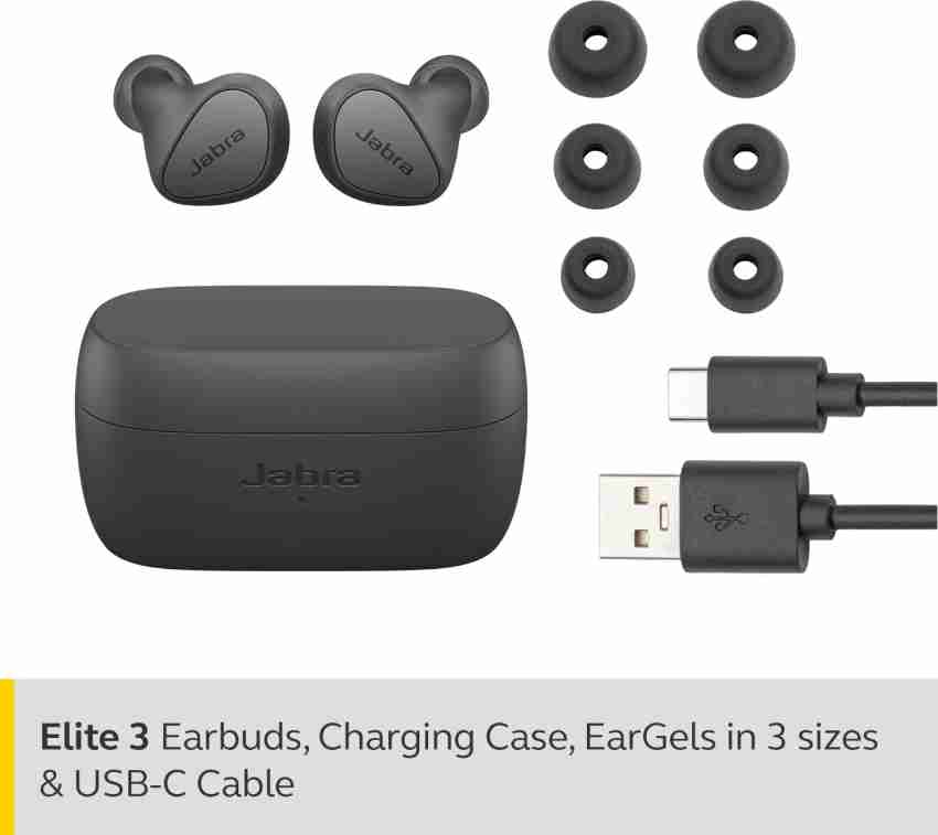 Jabra Elite 3 True Wireless In-Ear Earbud Charging Case
