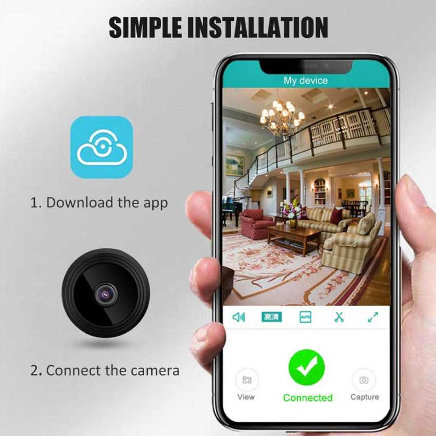 Small cctv camera wireless sale