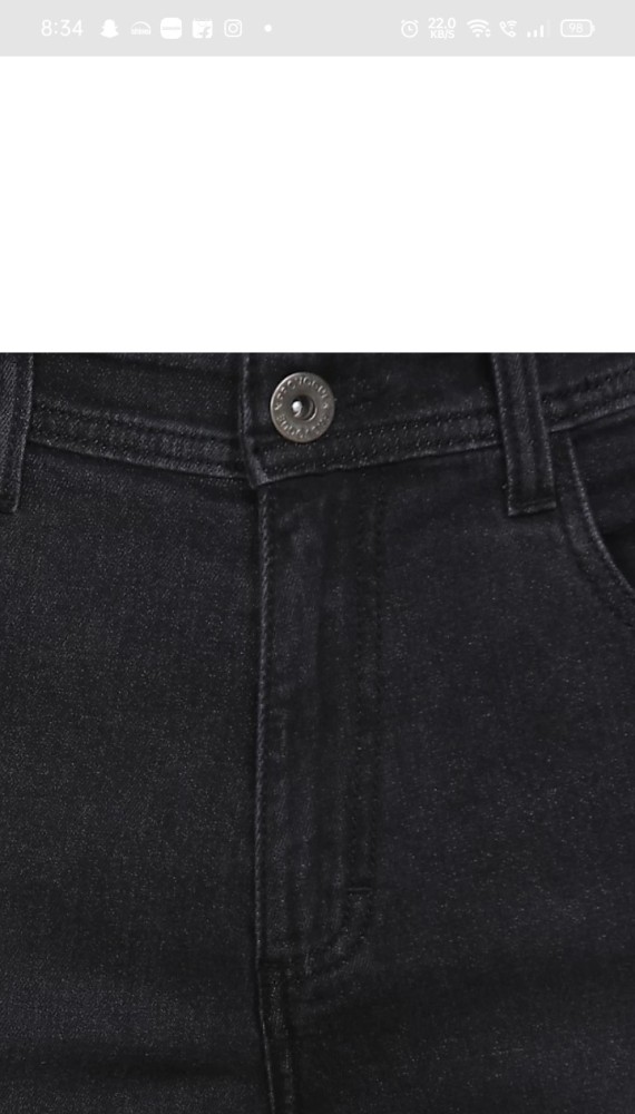 H and m shop black jeans mens