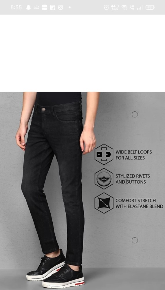 H&m black skinny jeans cheap mens