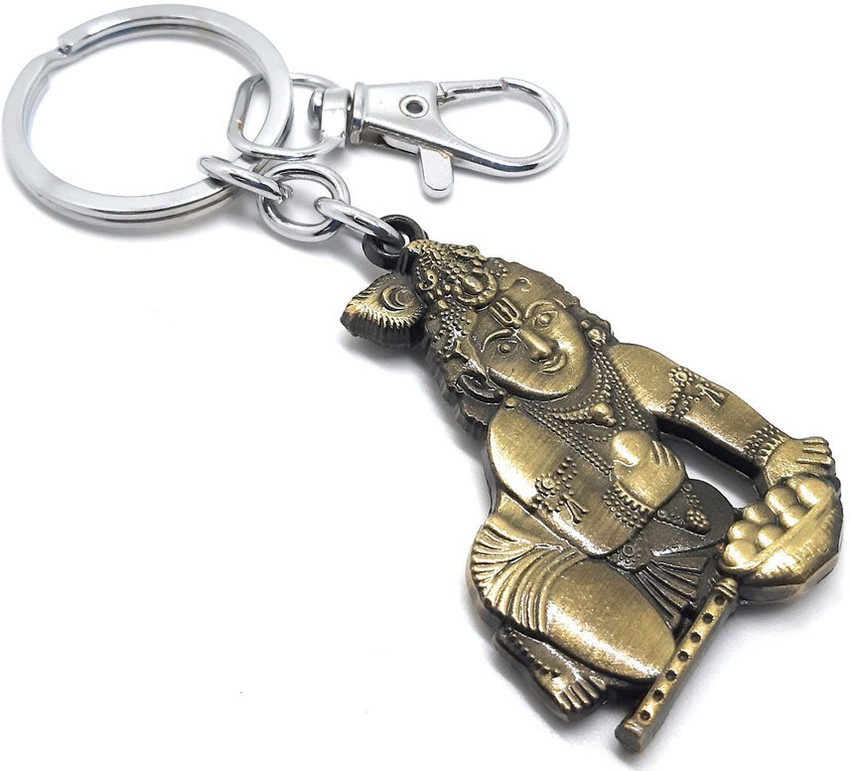 Aura Balmukund Balgopal Gopala Bal Krishna Govinda Makhan Chor Bansuri Gopi Gift Keychain For Bike Car House Full Metal Hook Key Chain Price in India Buy Aura Balmukund Balgopal Gopala Bal