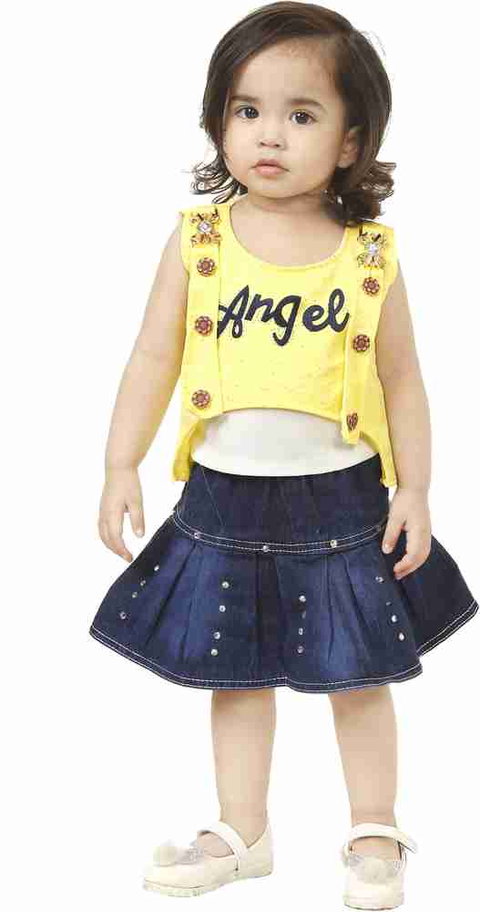 Oxipital Club Baby Girls Casual Top Skirt Price in India Buy Oxipital Club Baby Girls Casual Top Skirt online at Flipkart