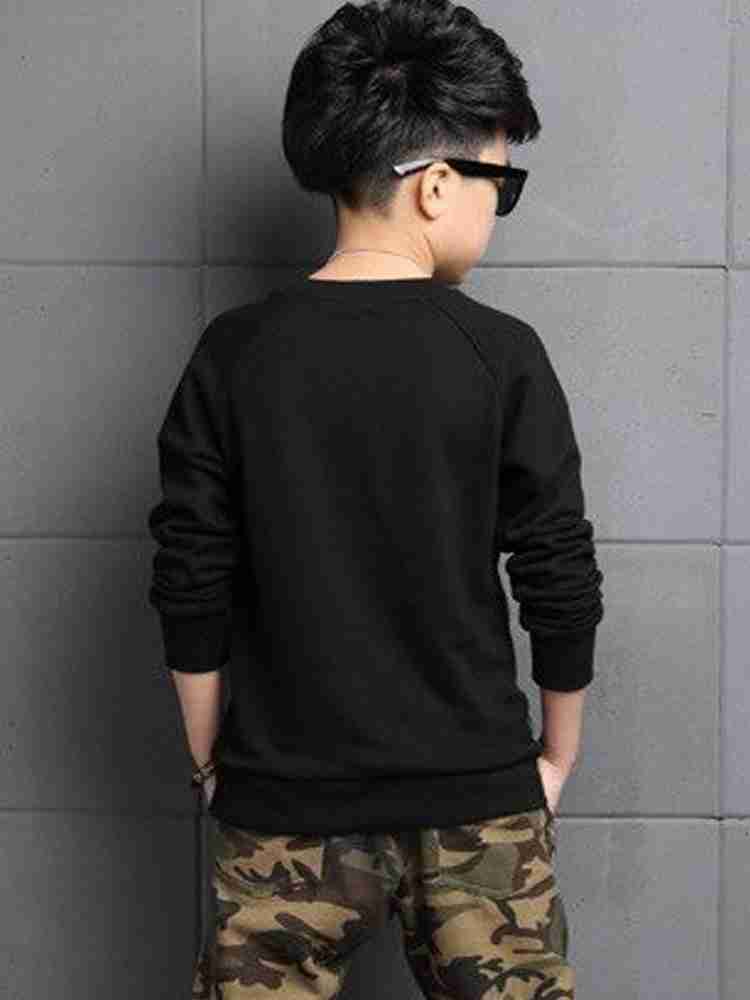 Flipkart Force Boys Printed Pure Cotton T Shirt Round Neck