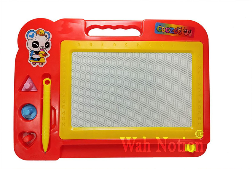 Erasable slate toy top