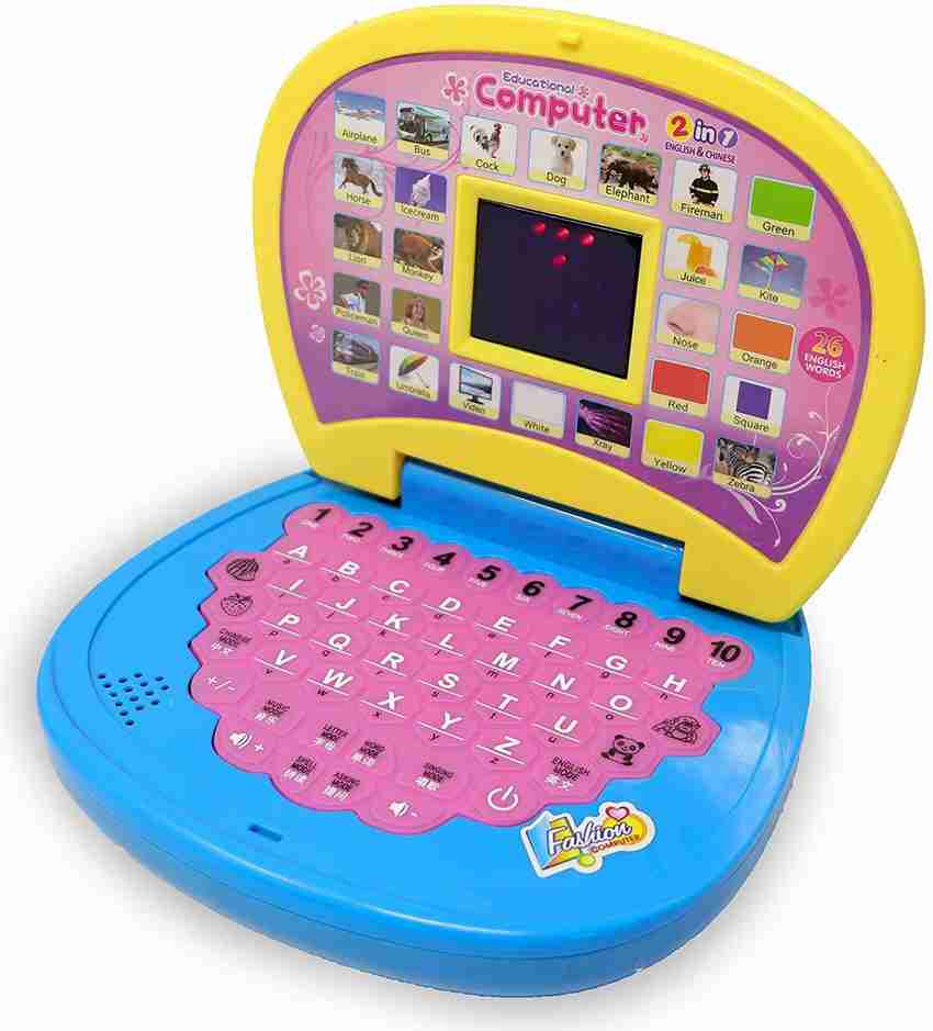 Sakshu Toys Smart Education Mini Laptop Toy Price in India Buy
