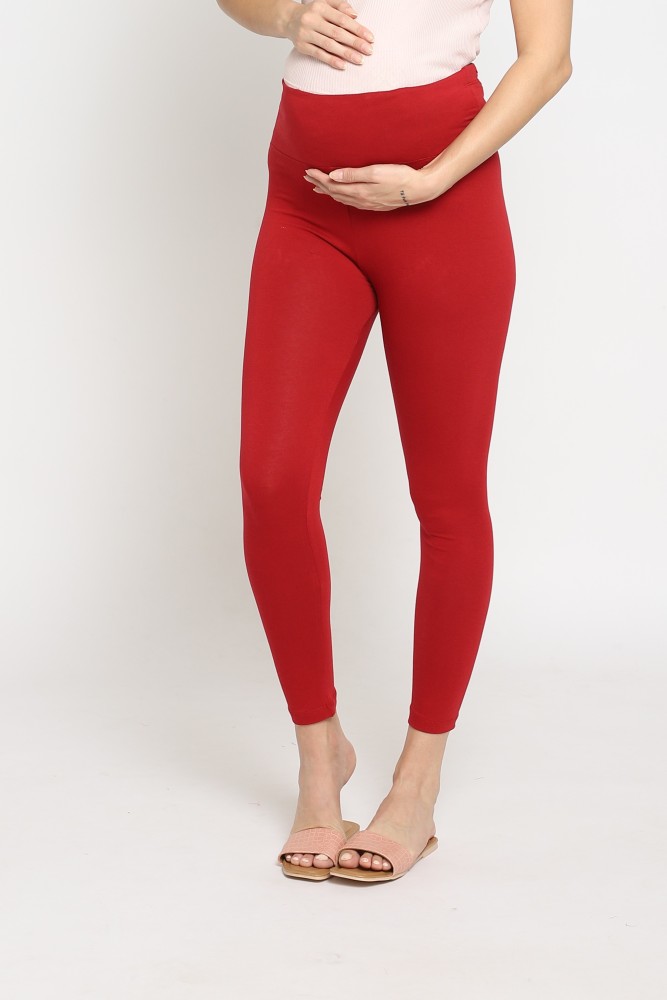 Ankle length maternity clearance leggings