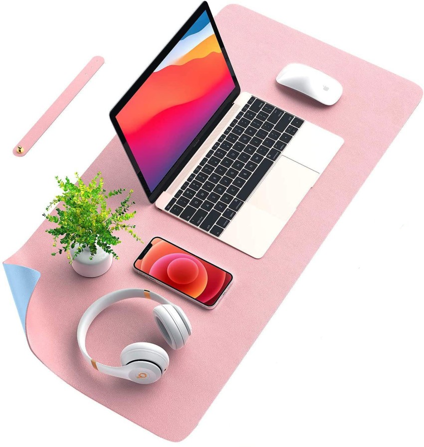 Non-Slip Desk Pad,Mouse Pad,Waterproof PVC Leather Desk Table  Protector,Ultra Thin Large Desk Blotter, Easy Clean Laptop Desk Writing Mat  for Office