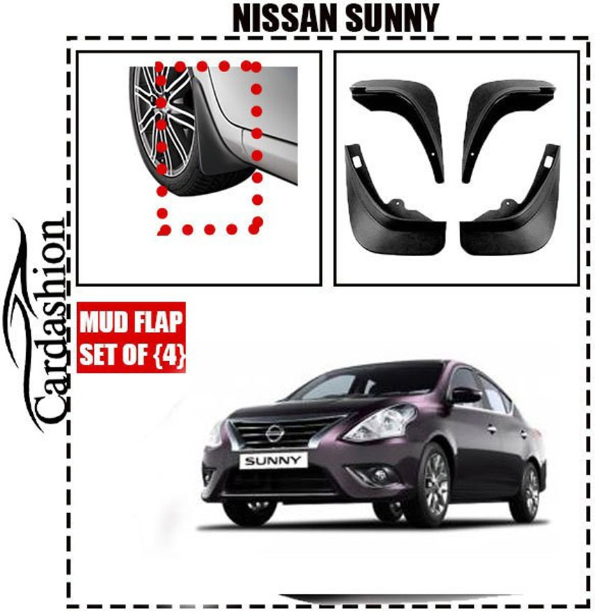 Nissan sunny mud flaps top