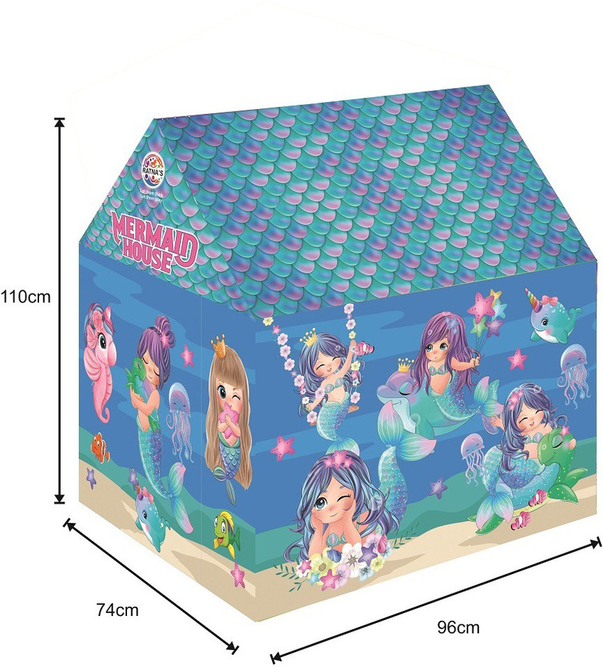 Mermaid top house toy