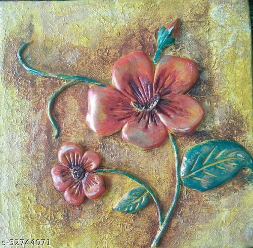 Gugl 3D Clay Painting Canvas 18 Inch X 18 Inch Painting Price In India -  Buy Gugl 3D Clay Painting Canvas 18 Inch X 18 Inch Painting Online At  Flipkart.Com