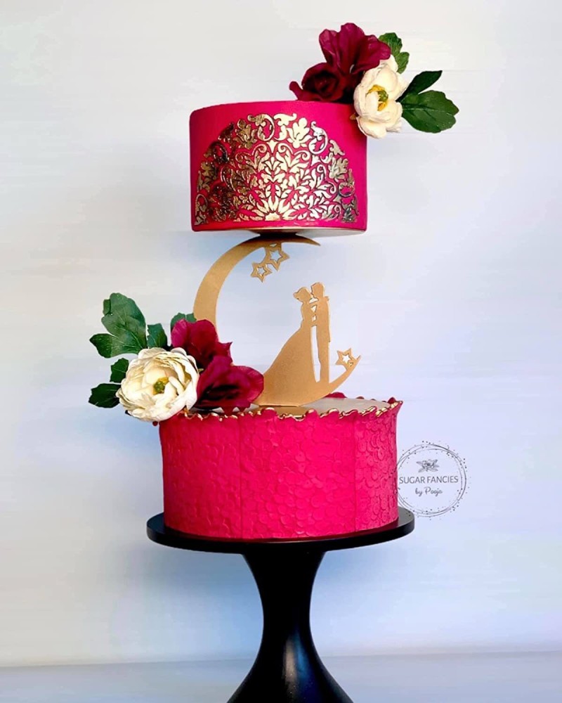 Acrylic Cake Separator 🦋🦋🦋 #cake #cakedecorating #cakes #cakesepara... |  TikTok