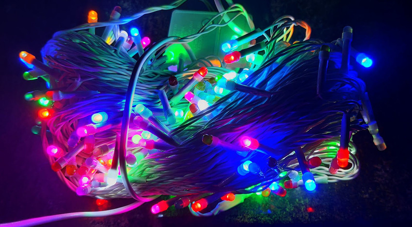 Multicolor rice lights on sale