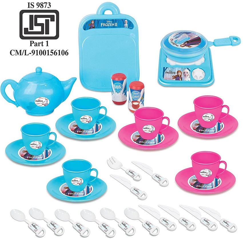 ITOYS Disney Princess Tea Party Set Role Play Set Kitchen Set for