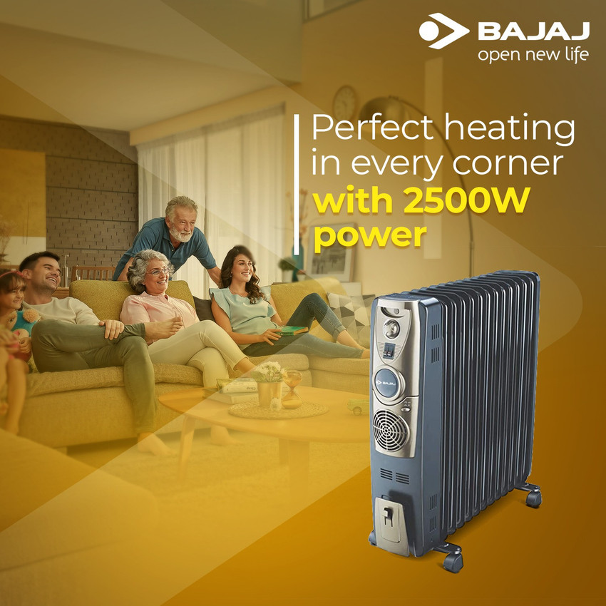 BAJAJ Majesty RH13 F Plus Oil Filled Room Heater Price in India - Buy BAJAJ  Majesty RH13 F Plus Oil Filled Room Heater online at Flipkart.com