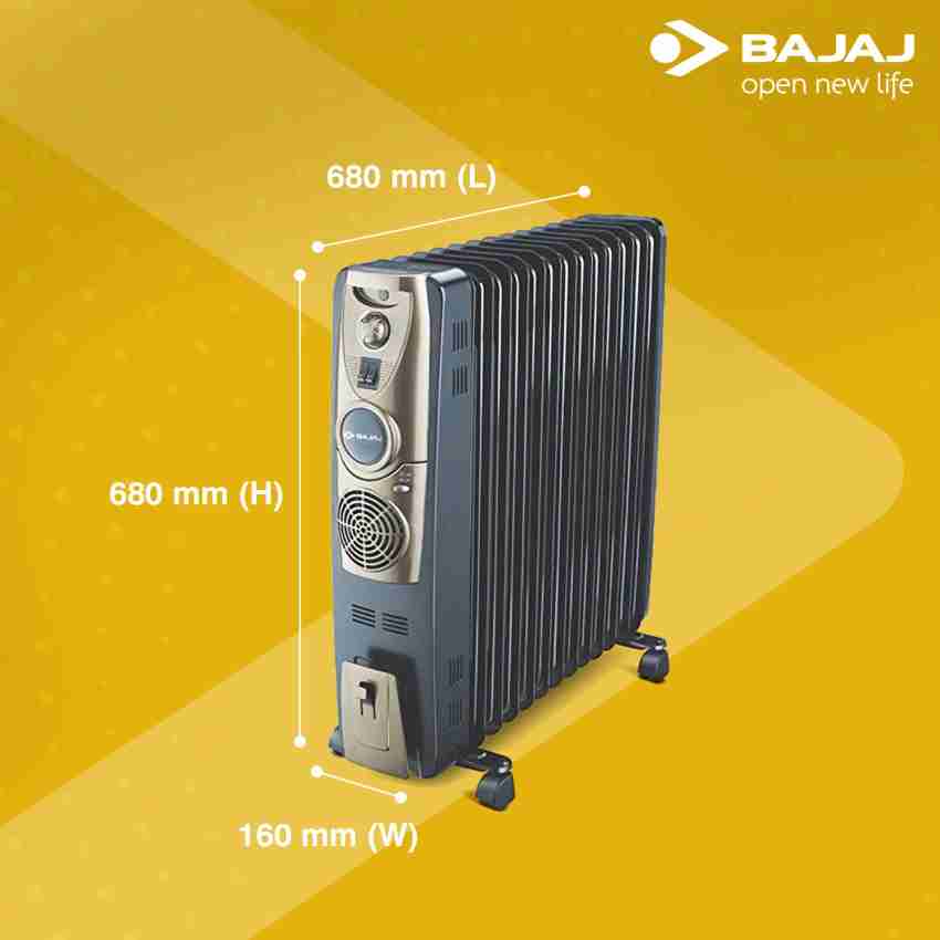 BAJAJ Majesty RH13 F Plus Oil Filled Room Heater