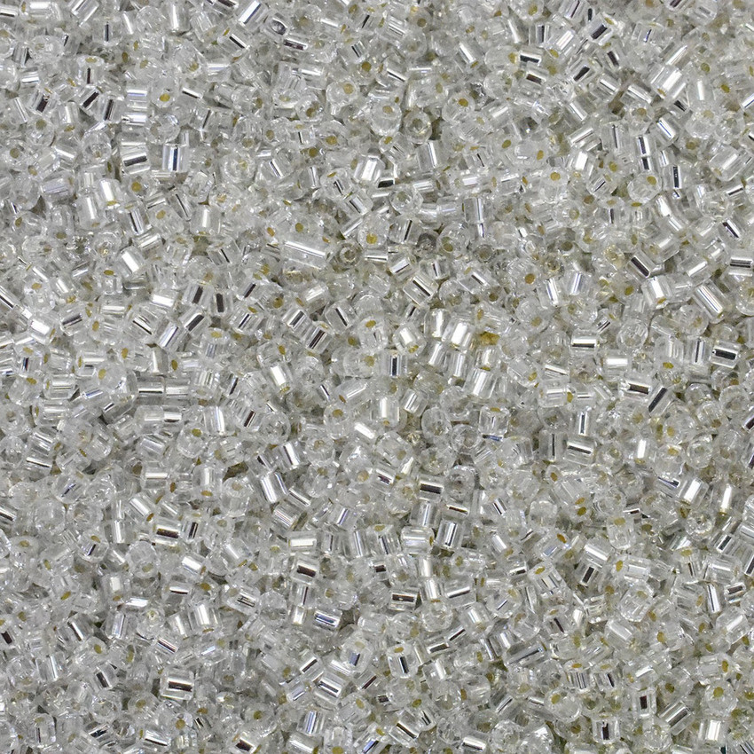 Silver glass beads hotsell