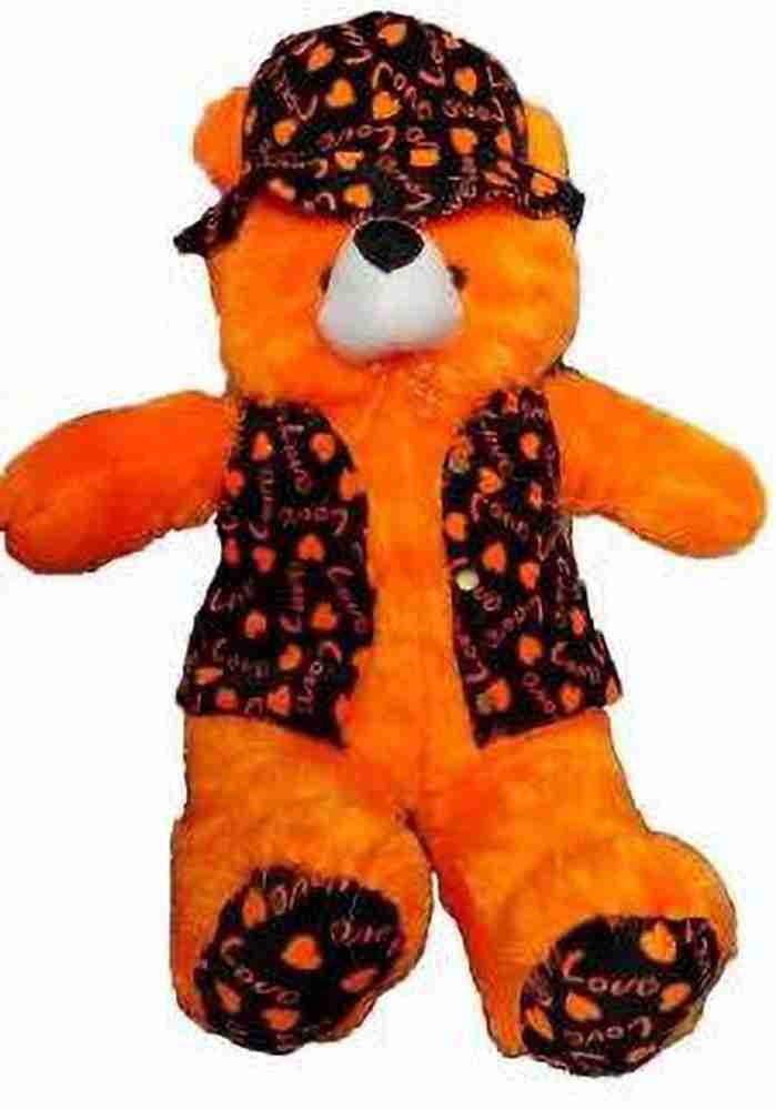 Orange teddy bear jacket shop