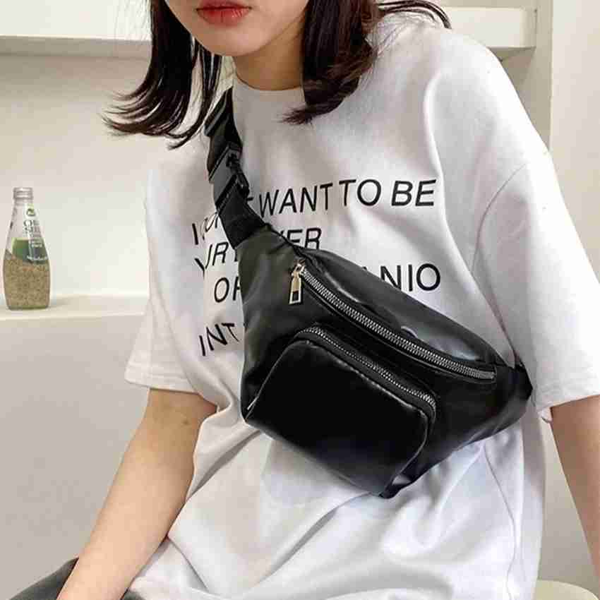 Ladies leather waist bag sale