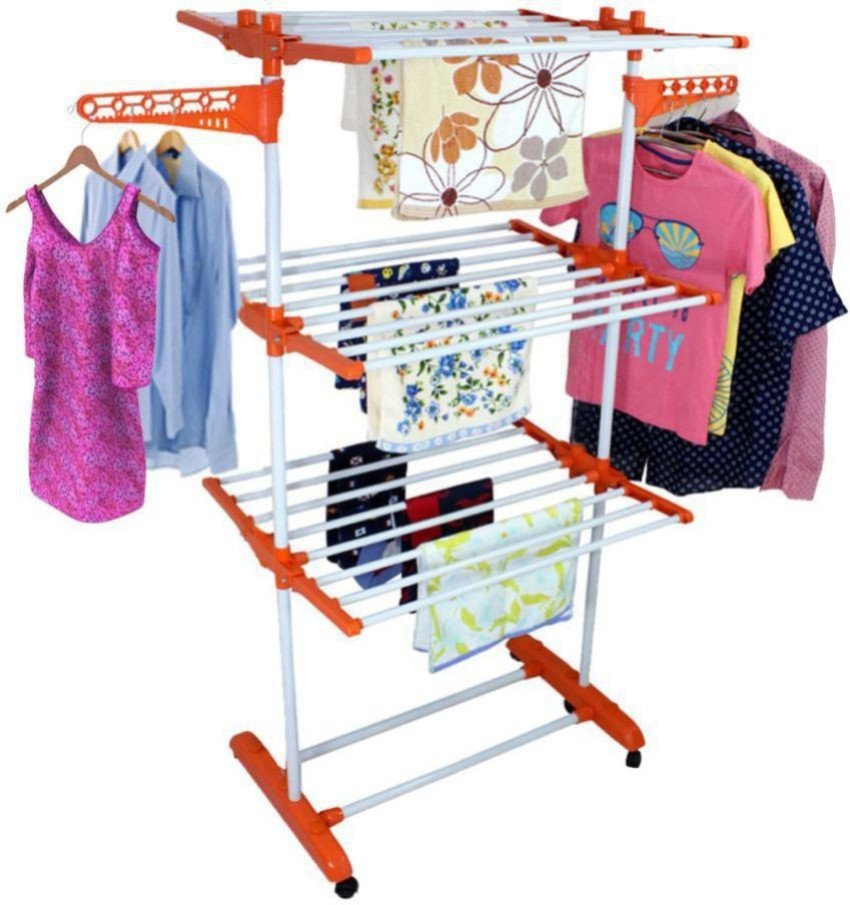 SKP FACTORY Steel Floor Cloth Dryer Stand LB H 1 Price in India Buy SKP FACTORY Steel Floor Cloth Dryer Stand LB H 1 online at Flipkart