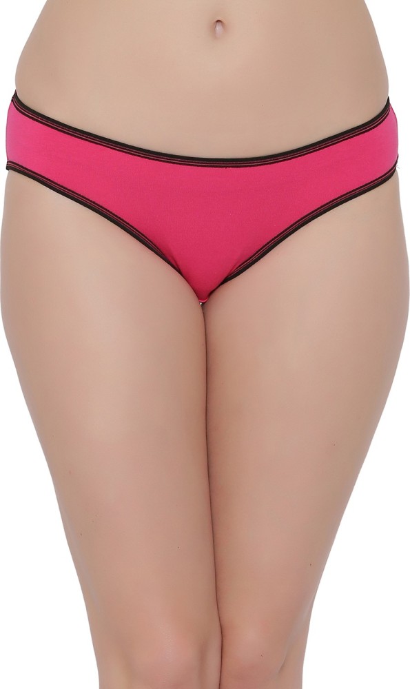 Clovia Women Bikini Pink Panty - Buy Clovia Women Bikini Pink Panty Online  at Best Prices in India